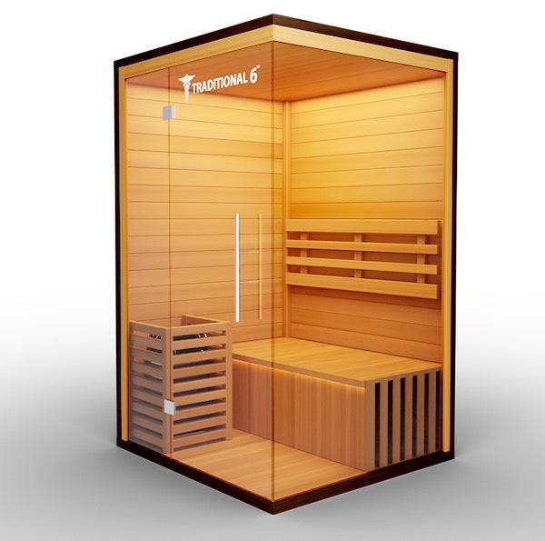 Medical 6 Traditional Sauna - LUXUSFIT Luxury Exercise & Recovery Equipment