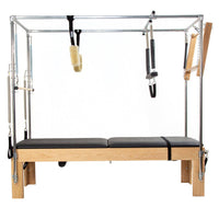 Thumbnail for Peak Pilates Artistry™ Convertible Cadillac-Reformer Combo - LUXUSFIT Luxury Exercise & Recovery Equipment