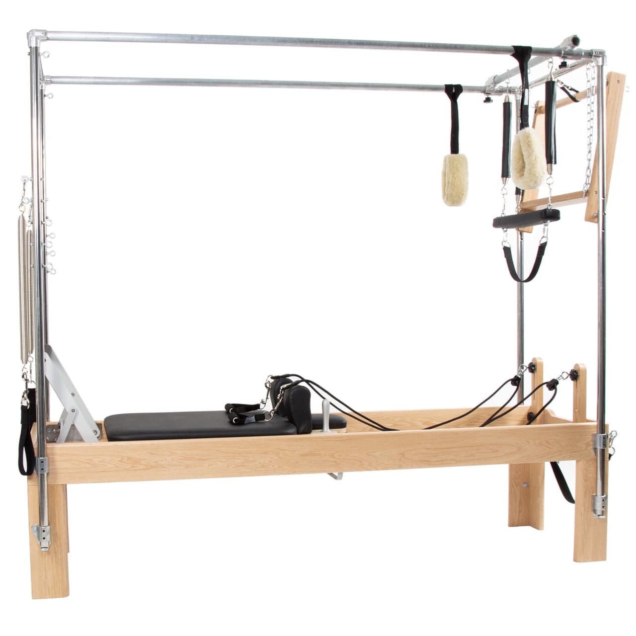 Peak Pilates Artistry™ Convertible Cadillac-Reformer Combo - LUXUSFIT Luxury Exercise & Recovery Equipment