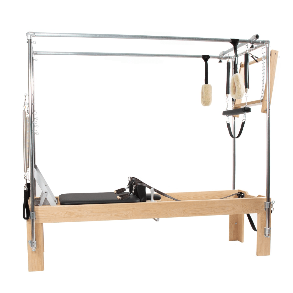 Peak Pilates Artistry™ Convertible Cadillac-Reformer Combo - LUXUSFIT Luxury Exercise & Recovery Equipment