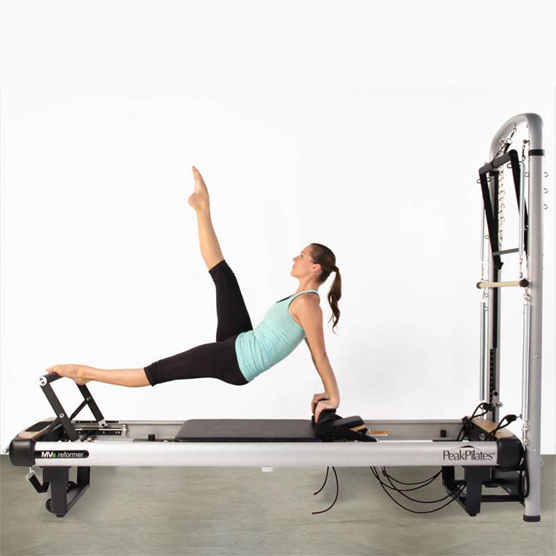 Peak Pilates MVe® Reformer with Tower - LUXUSFIT Luxury Exercise & Recovery Equipment