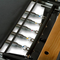 Thumbnail for Peak PilateSystem® PPS Deluxe Foldable Reformer with Tower - LUXUSFIT Luxury Exercise & Recovery Equipment