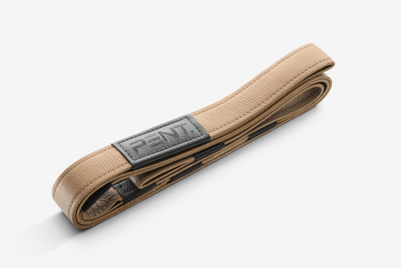 PENT. PASA Luxury Leather Yoga Strap