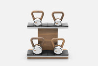 Thumbnail for LOVA™ LIGHT  - Kettlebells With Horizontal Rack - LUXUSFIT Luxury Exercise & Recovery Equipment