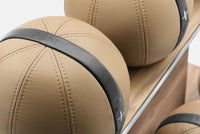 Thumbnail for MOXA™ POWER - Weighted Gym Balls With Horizontal Rack - LUXUSFIT Luxury Exercise & Recovery Equipment