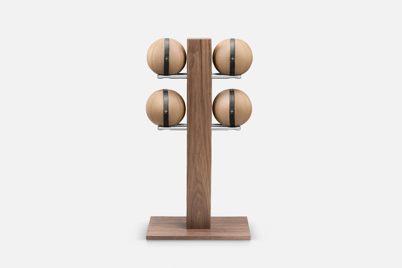 MOXA™ LIGHT - Weighted Gym Balls With Vertical Rack - LUXUSFIT Luxury Exercise & Recovery Equipment