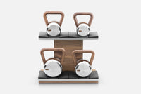 Thumbnail for LOVA™ POWER - Kettlebells With Horizontal Rack - LUXUSFIT Luxury Exercise & Recovery Equipment