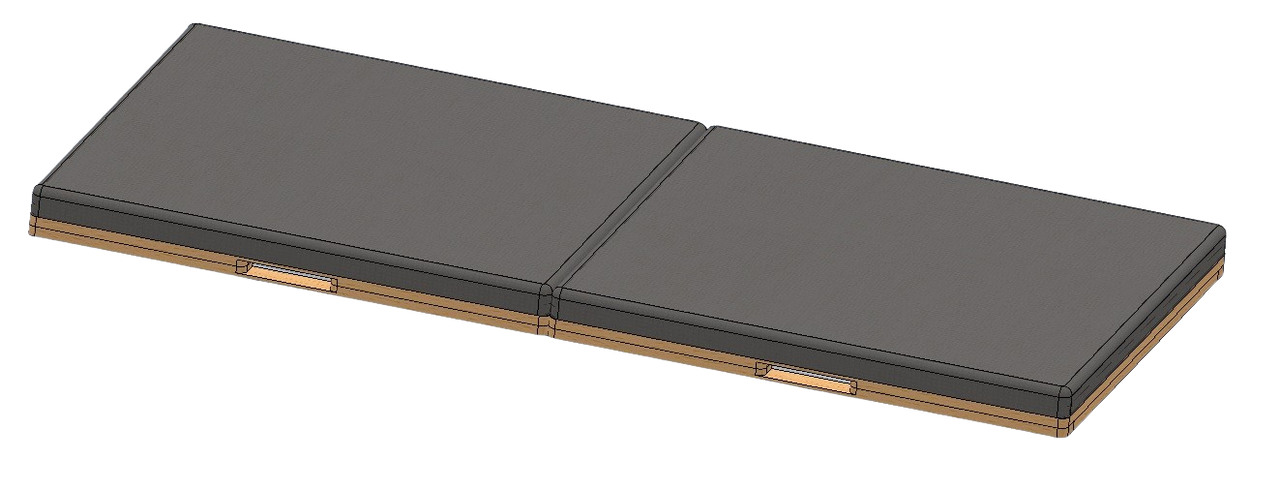 BASI Systems Pilates Reformer Twin Mat Conversion