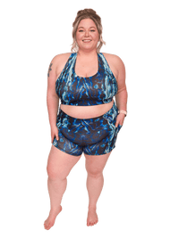 Thumbnail for Abalone Restoration 4 Inch Shorts - LUXUSFIT Luxury Exercise & Recovery Equipment