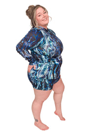 Thumbnail for Abalone Restoration 4 Inch Shorts - LUXUSFIT Luxury Exercise & Recovery Equipment