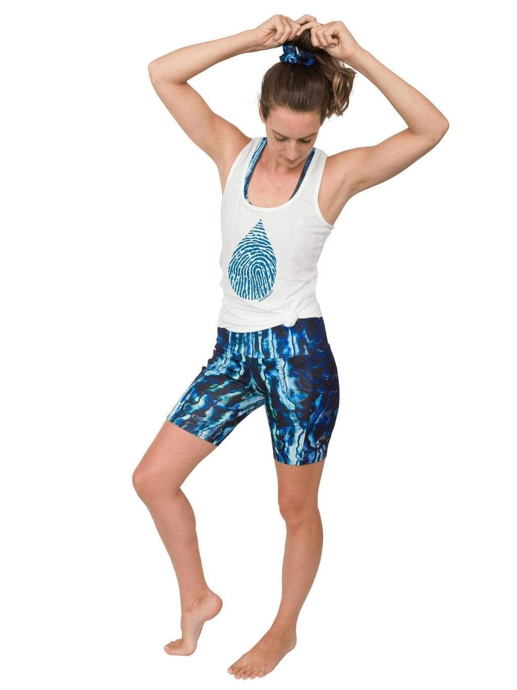 Abalone Restoration 8 Inch Shorts - LUXUSFIT Luxury Exercise & Recovery Equipment