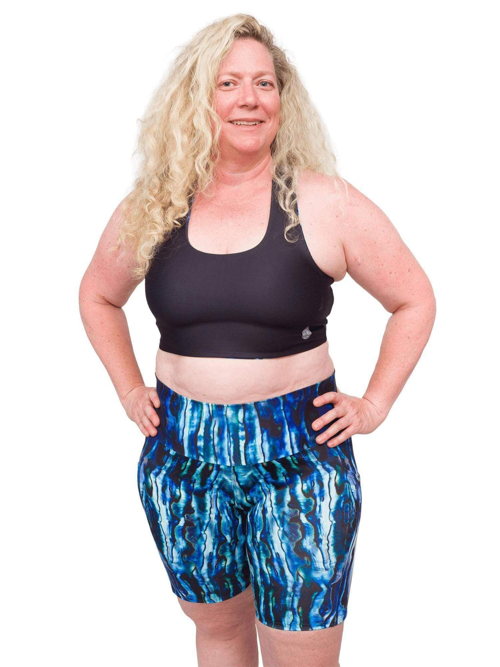 Abalone Restoration 8 Inch Shorts - LUXUSFIT Luxury Exercise & Recovery Equipment