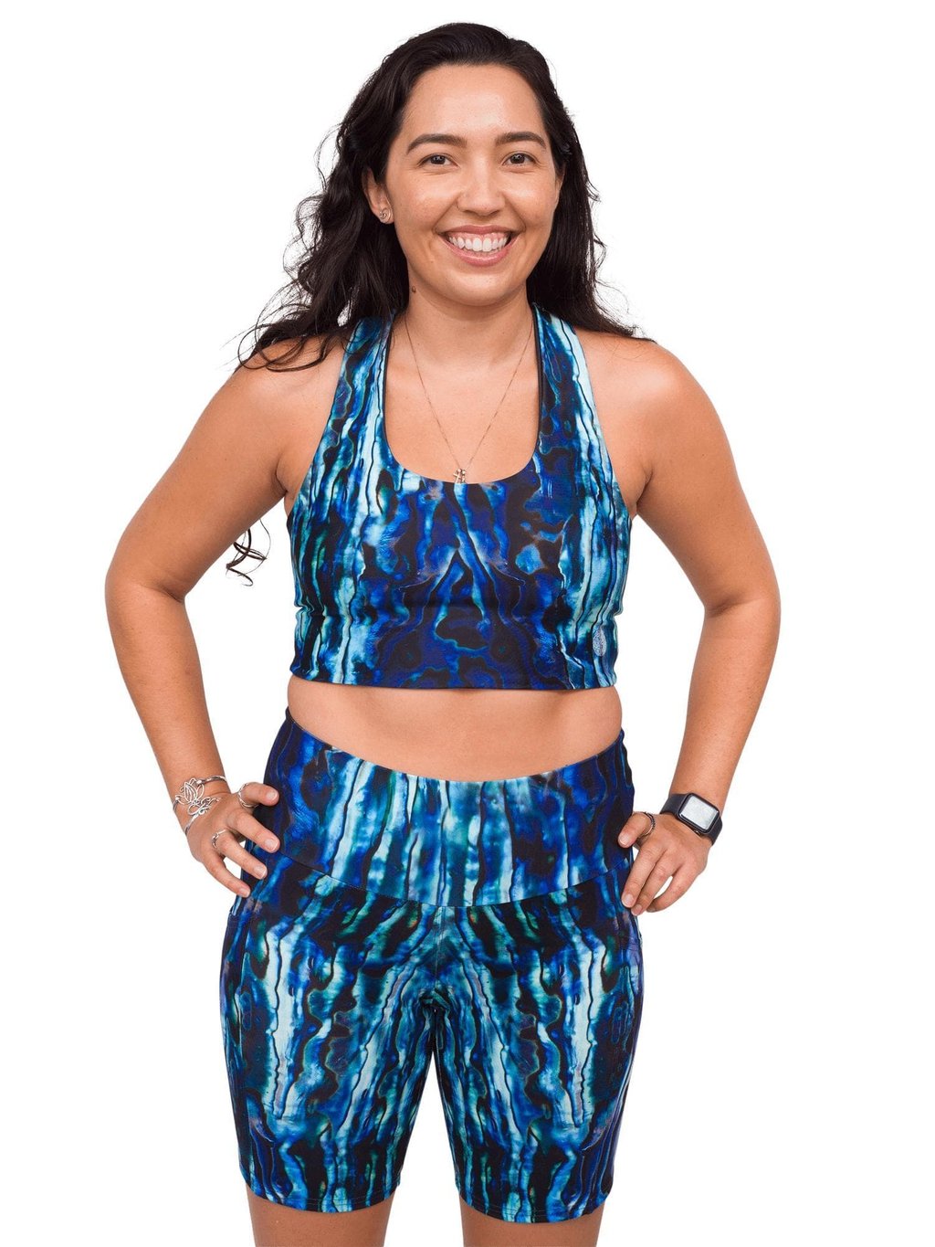 Abalone Restoration 8 Inch Shorts - LUXUSFIT Luxury Exercise & Recovery Equipment