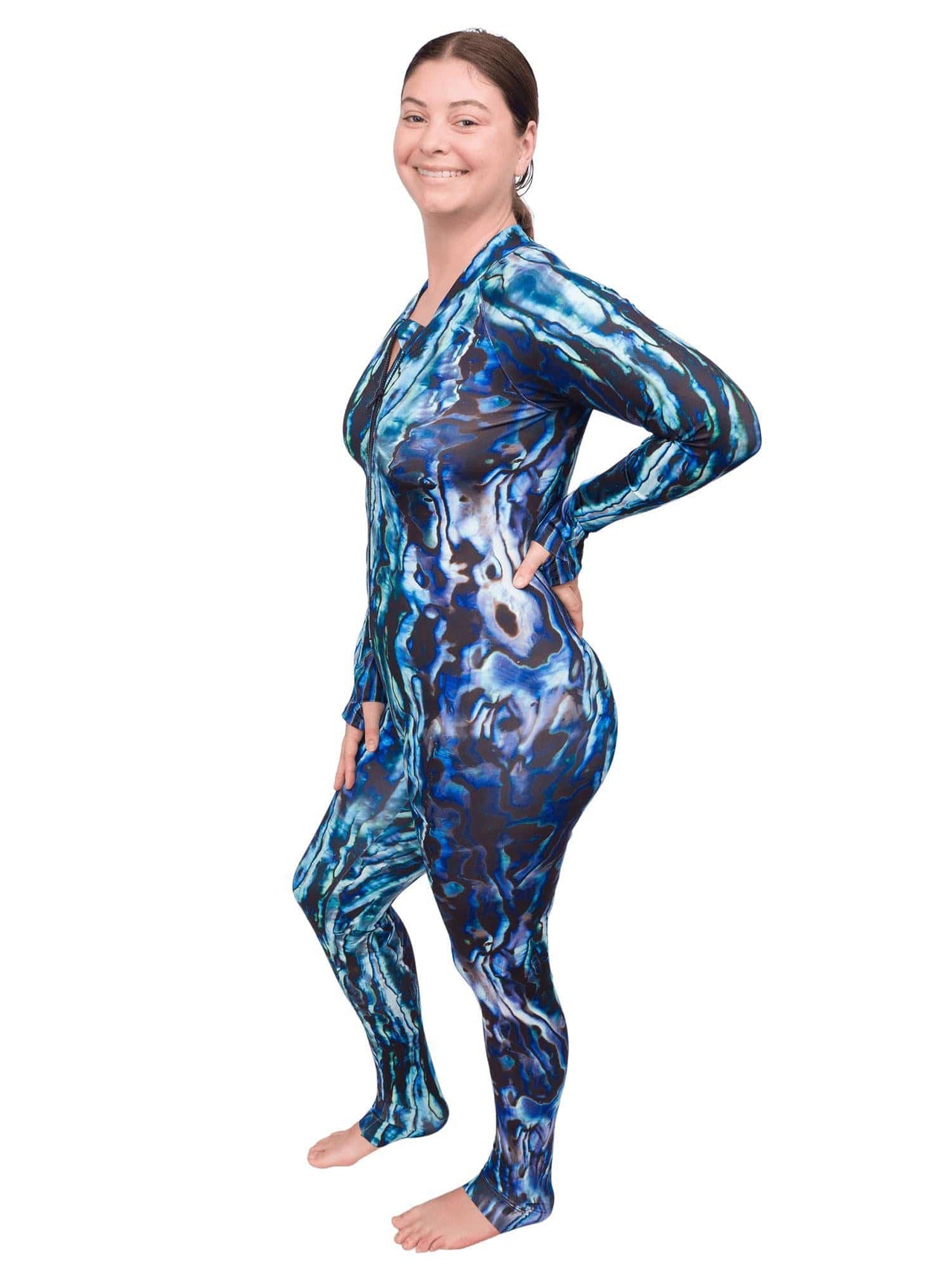 Abalone Restoration FULL-BODY Sun Suit - LUXUSFIT Luxury Exercise & Recovery Equipment