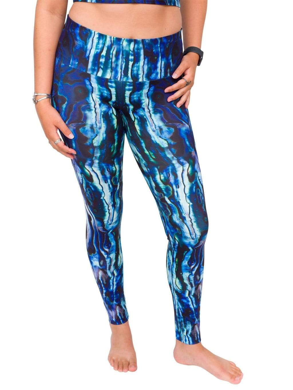Abalone Restoration Leggings - LUXUSFIT Luxury Exercise & Recovery Equipment