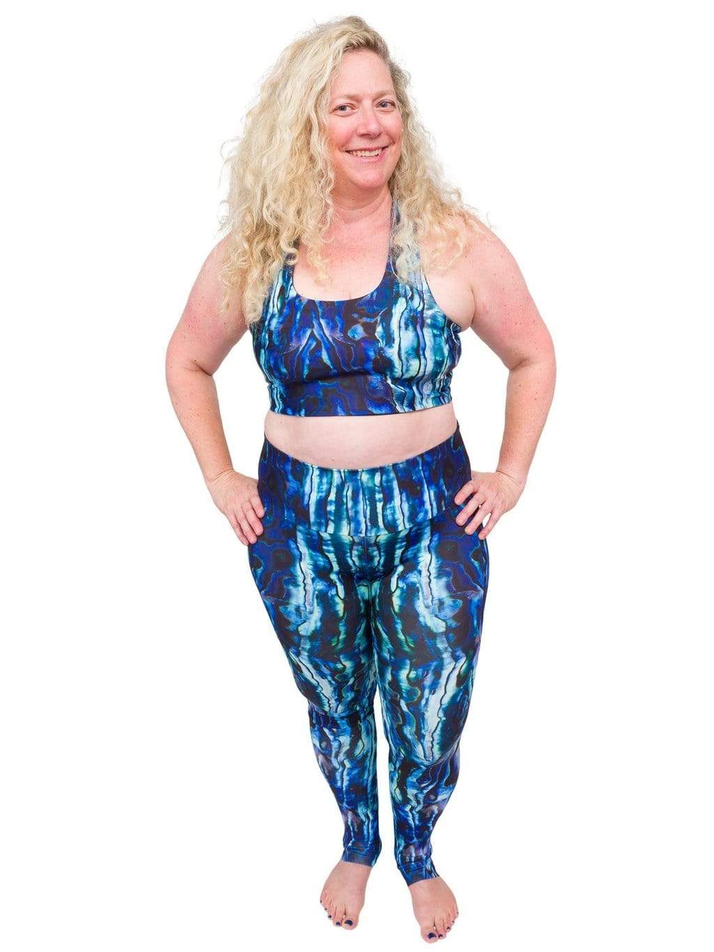 Abalone Restoration Leggings - LUXUSFIT Luxury Exercise & Recovery Equipment