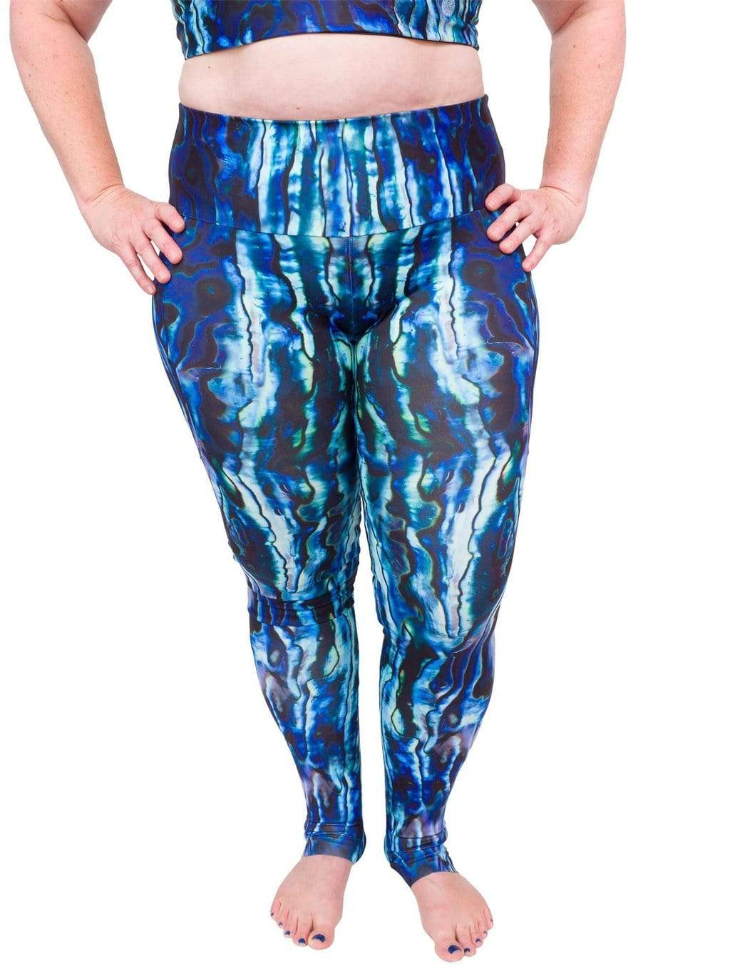 Abalone Restoration Leggings - LUXUSFIT Luxury Exercise & Recovery Equipment