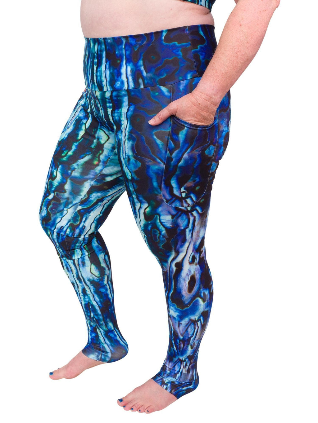 Abalone Restoration Leggings - LUXUSFIT Luxury Exercise & Recovery Equipment