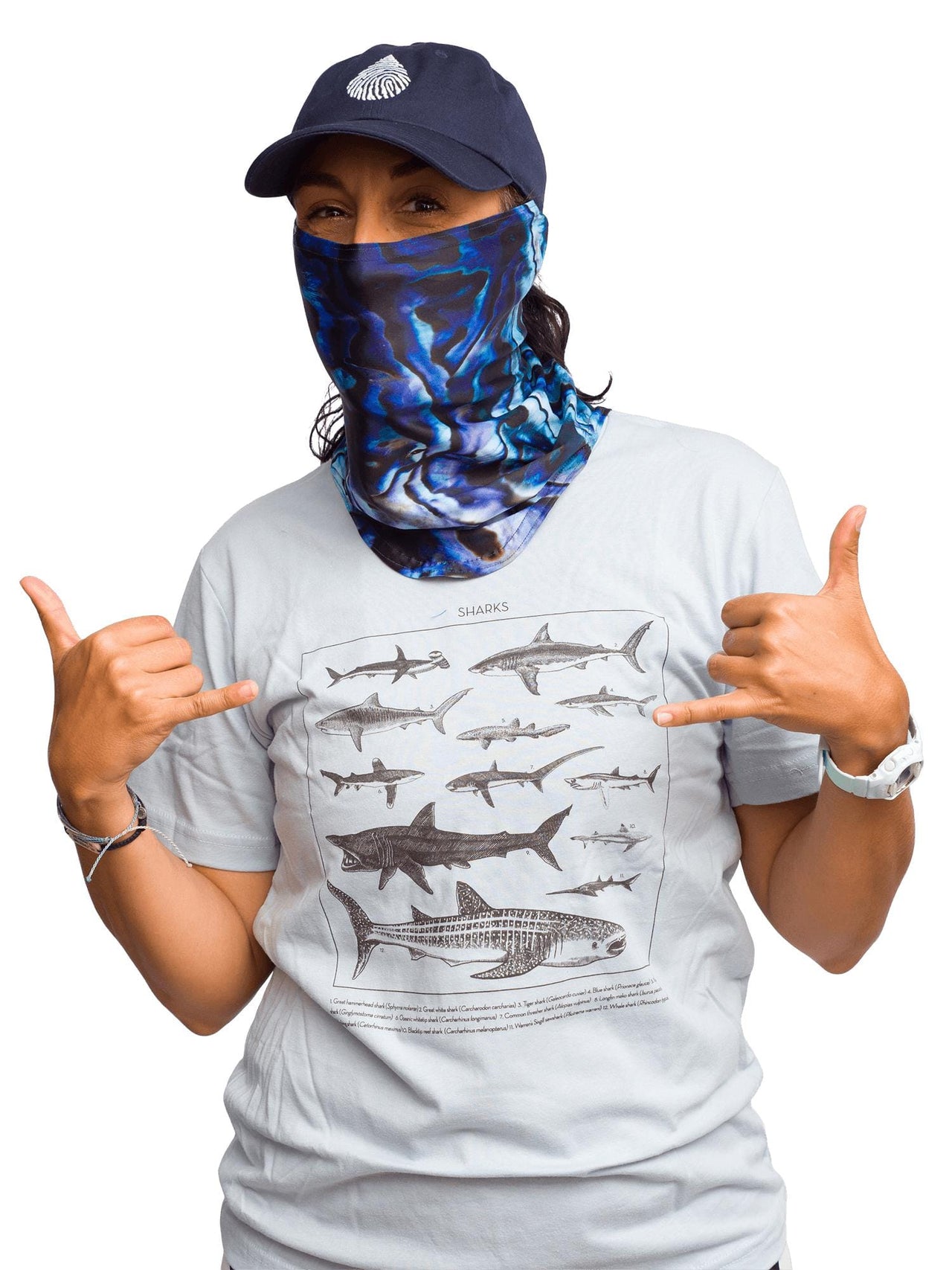 Abalone Restoration Sun Mask - LUXUSFIT Luxury Exercise & Recovery Equipment