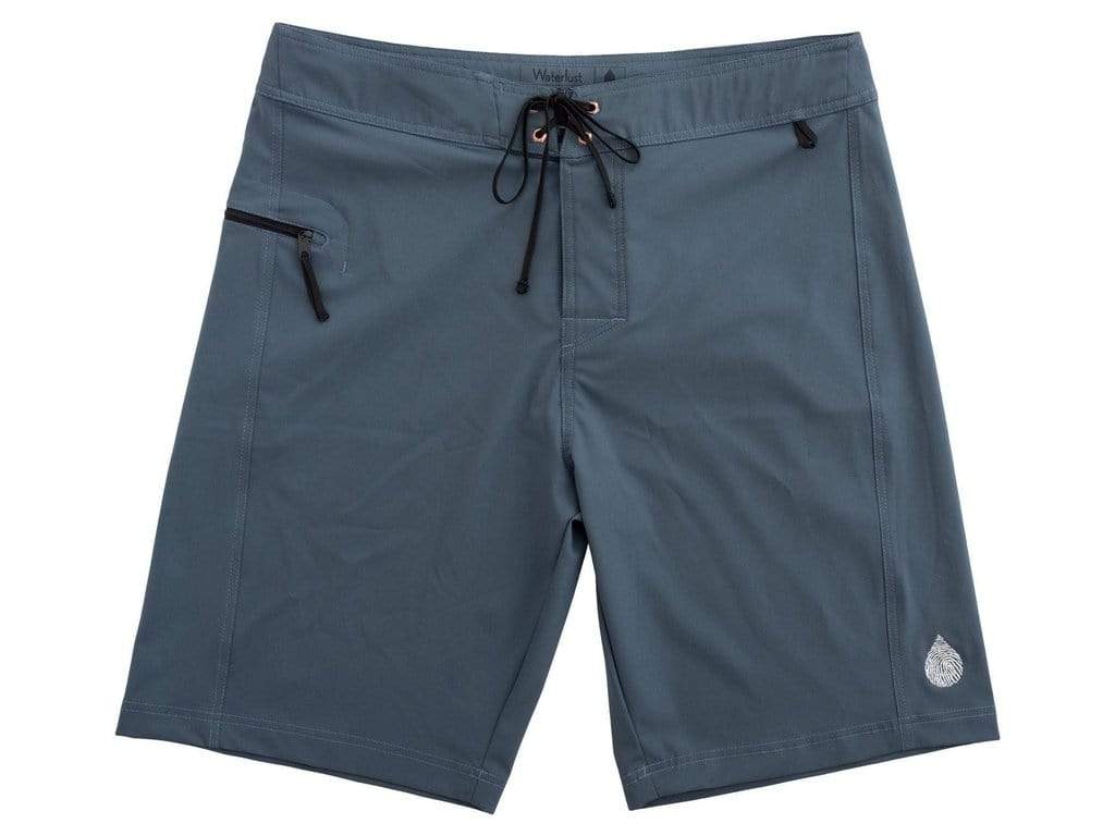 Abyss Blue Boardshorts - LUXUSFIT Luxury Exercise & Recovery Equipment