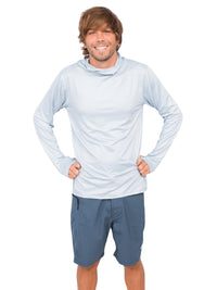 Thumbnail for Abyss Blue Boardshorts - LUXUSFIT Luxury Exercise & Recovery Equipment