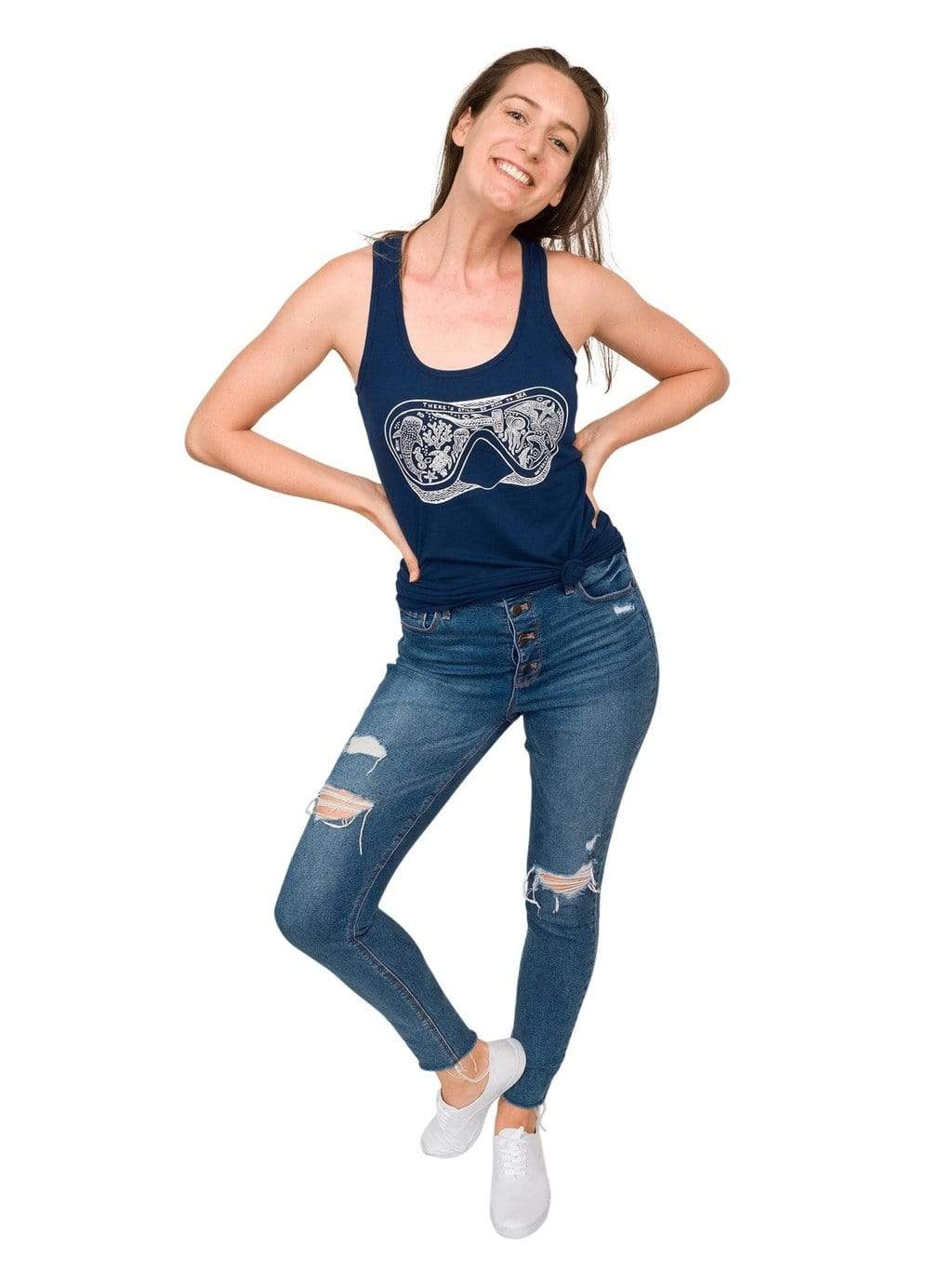 "There's Still So Much To Sea" Tank - LUXUSFIT Luxury Exercise & Recovery Equipment