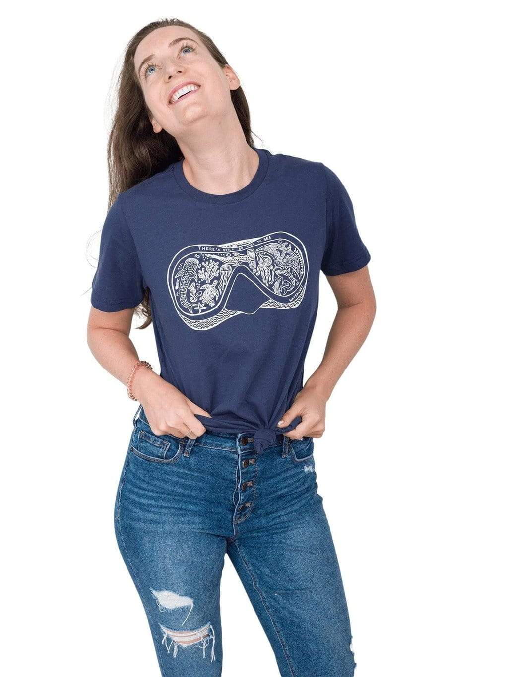 "There's Still So Much To Sea" Tee - LUXUSFIT Luxury Exercise & Recovery Equipment