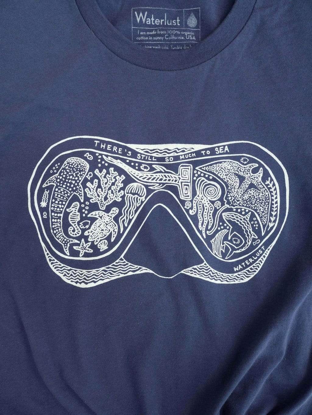 "There's Still So Much To Sea" Tee - LUXUSFIT Luxury Exercise & Recovery Equipment