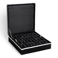 Thumbnail for Marble Chess Set with Storage Case - Brown and White